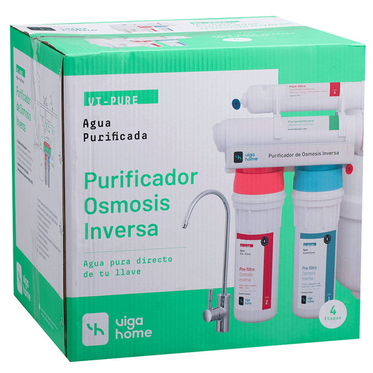 PURIFICADOR OSMOSIS INVERSA 4 ETAPAS . 75 GPD